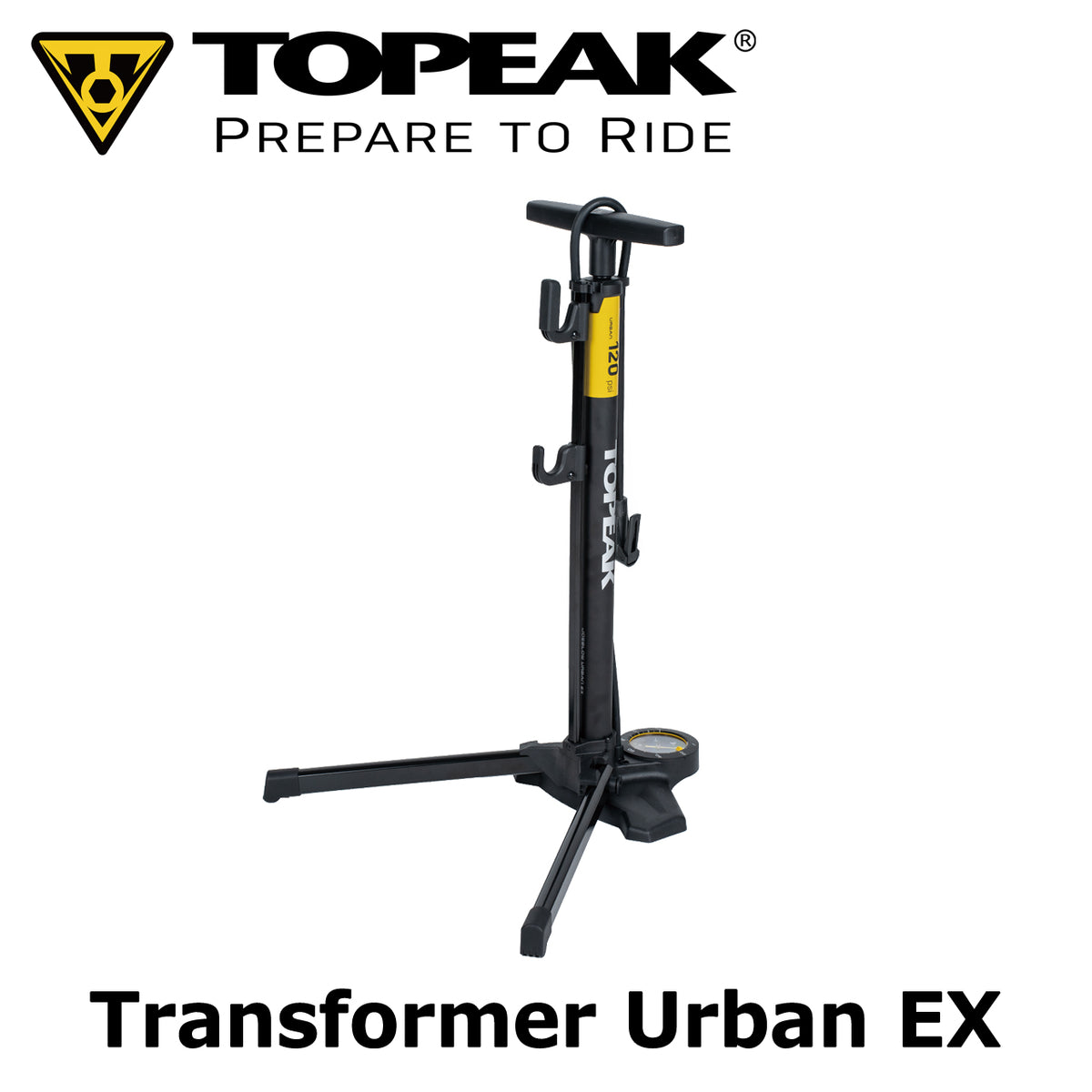 TOPEAK Transformer Urban EX スタンド一体型フロアポンプ