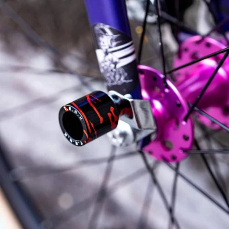 LIGHT MOUNT（SPLASH COLOR） ライトマウント ライトホルダー フロントライト固定 スプラッター塗装 フォークマウントライト 自転車用ライトブラケット バイクカスタムパーツ