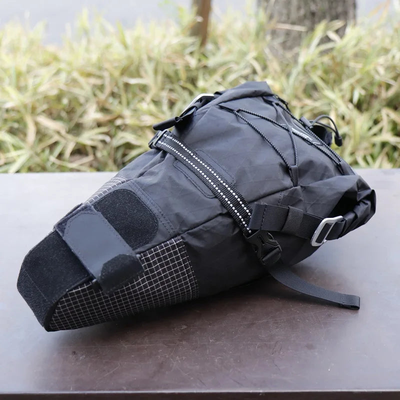 美品 ロウロウマウンテンワークス サドルバッグ x-pac RawLow Mountain Works / Bike'n Hike Post Bag(X-PAC