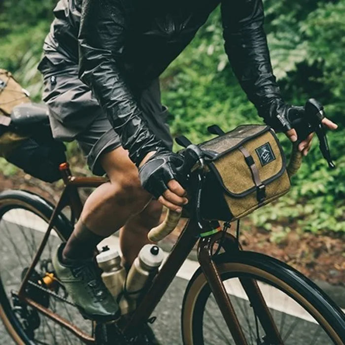 RawLow Mountain Works バイクンハイクフロントバッグ RawLow Mountain Works / BIKE'N HIKE FRONT BAG – 京都の自転車