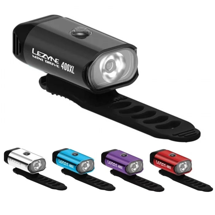 LEZYNE MINI DRIVE 400 USB充電式フロントライト 400ルーメン