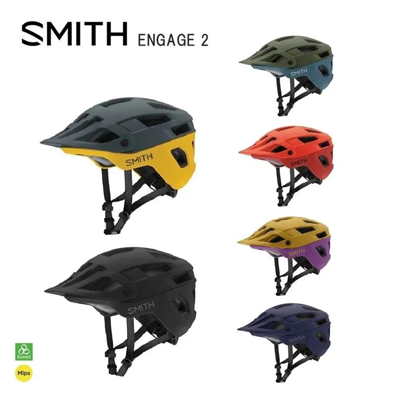 SMITH ENGAGE 2 MIPS コロイド搭載 MTBヘルメット