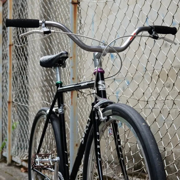 NITTO × BLUE LUG Hi-bar steel gray｜街も山も楽しめる別注ライザー
