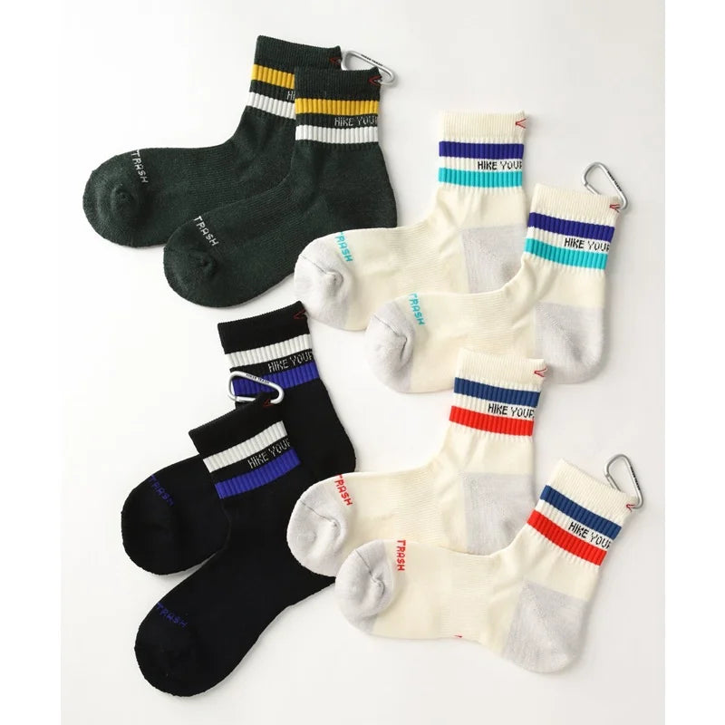 HIKER TRASH H.Y.O.H HIKE TREK MID メリノウールミドル丈ソックス 日本製