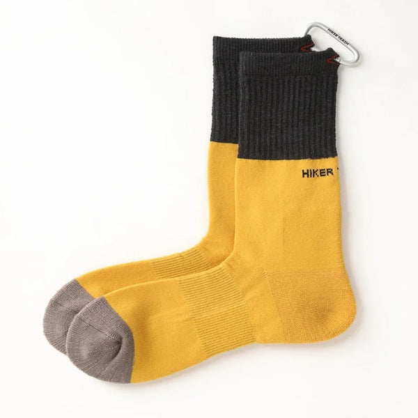 HIKER TRASH ZERO DAY HIKE TREK CREW HT30002 メリノウールトレイルソックス