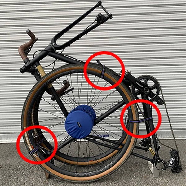 【美品】DAVOS グラベル輪行袋 ＆ 輪行セット DAVOS × OSTRICH グラベル輪行袋 G-110｜ワイドバー対応の軽量輪行袋
