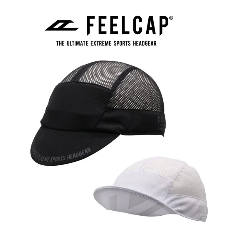 FEEL CAP ANTI-SWEAT SLW MESH CAP 高通気メッシュ採用サイクリングキャップ