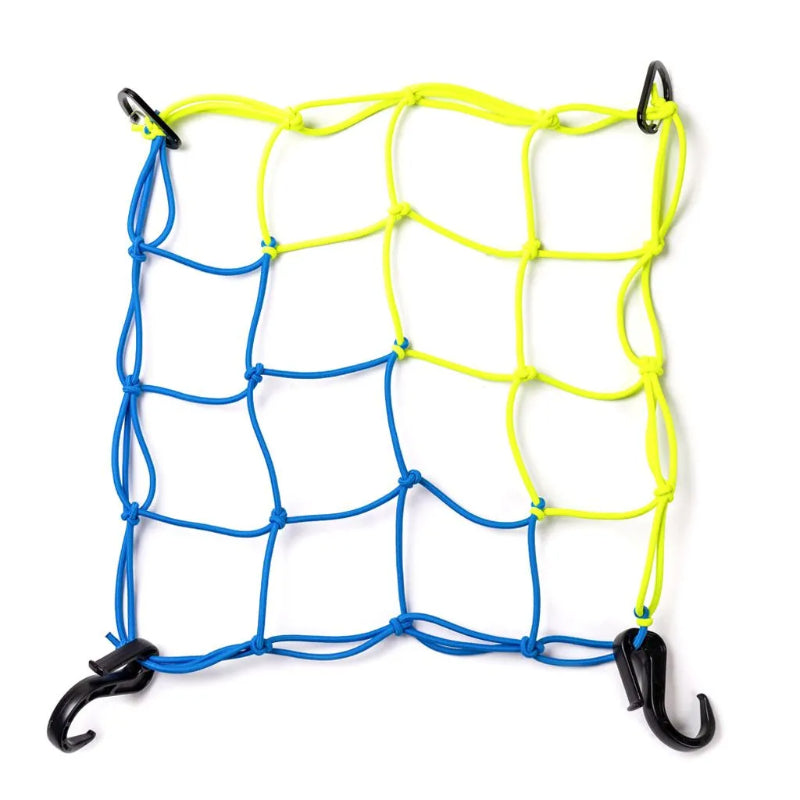 cargo net ブルーラグ カーゴネット 荷物固定ネット 自転車 WALD バスケット アクセサリー 自転車 ラックネット カラビナ付き ネット 自転車 おしゃれパーツ バスケット用ゴムネット