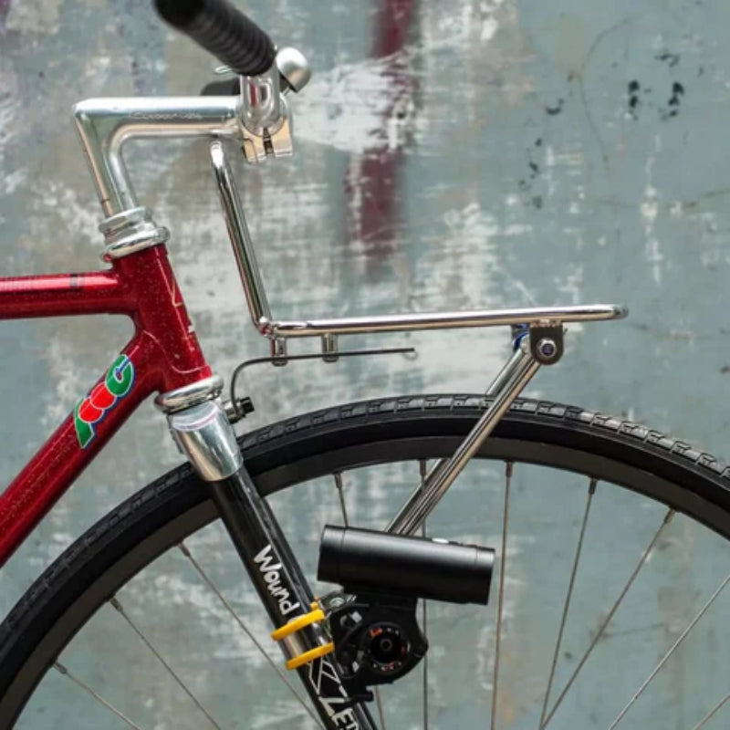 LIGHT MOUNT（SPLASH COLOR） ライトマウント ライトホルダー フロントライト固定 スプラッター塗装 フォークマウントライト 自転車用ライトブラケット バイクカスタムパーツ