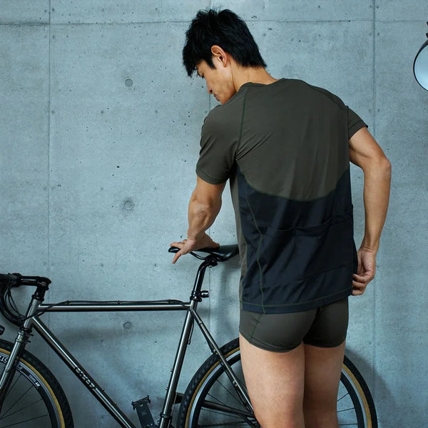 【narifuri×WACOAL MEN】ラグランスリーブシャツ（NFWA-01）