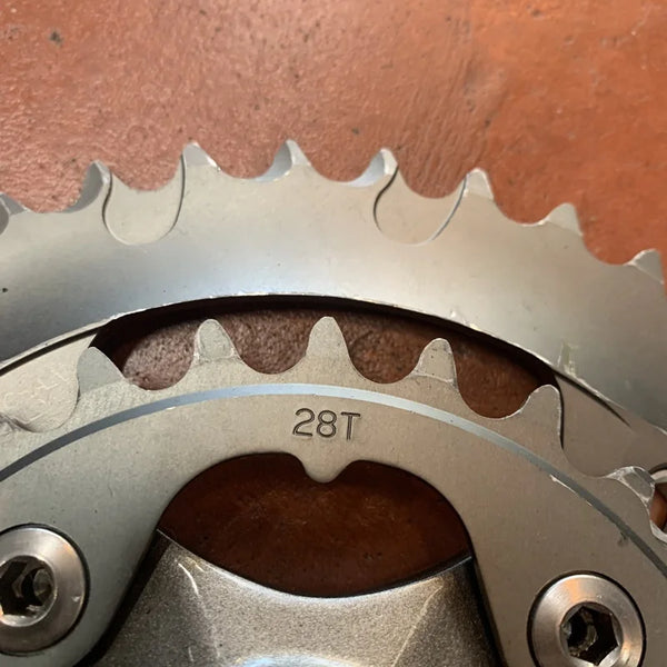 TRUVATIV XX クランクセット（2x10S）｜中古・使用感中・MTB用カーボン