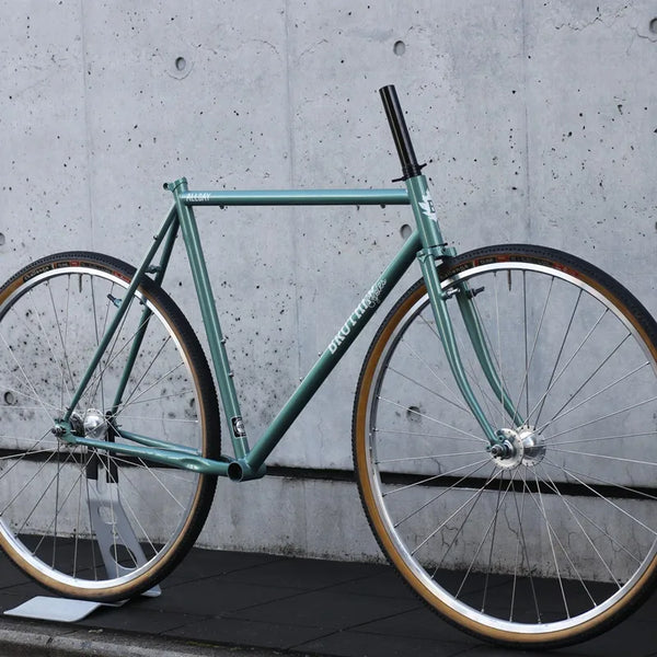 BROTHER CYCLES ALL DAYフレームセット Brother Cycles Allday Frameset, Metallic Mint – Tru Fix Kru