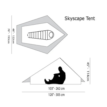 Skyscape Trekker Scout（1-2人用テント）