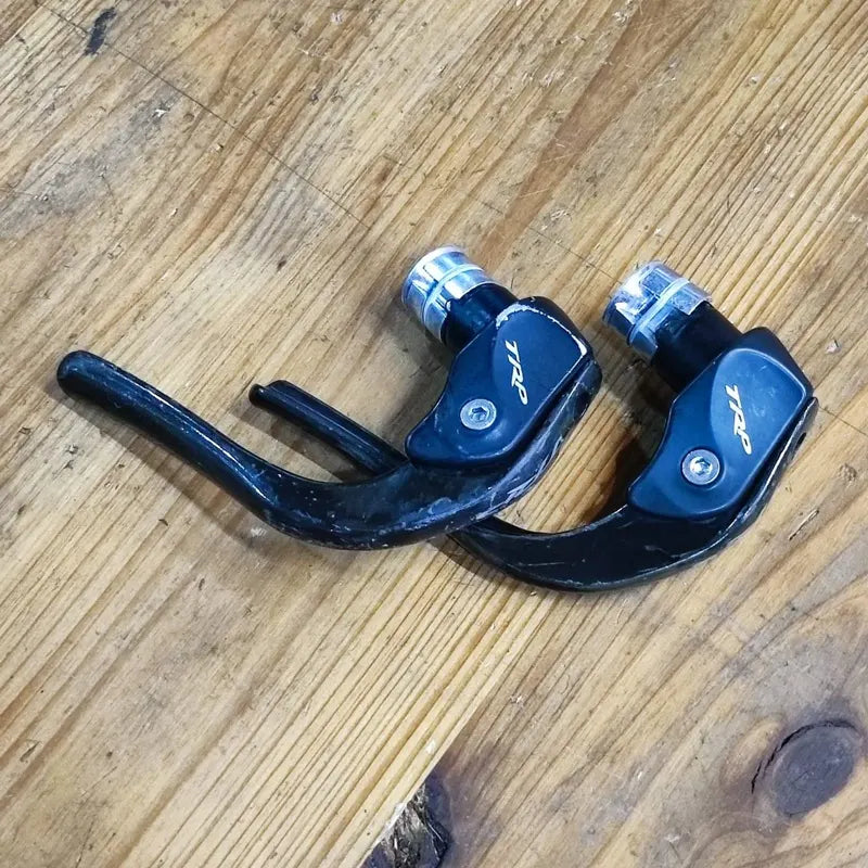 TRP RL970 カーボンブレーキレバー ブルホーンバー対応 左右セット 中古