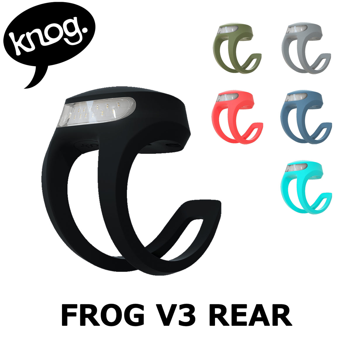 Knog FROG V3 REAR USB充電式リアライト