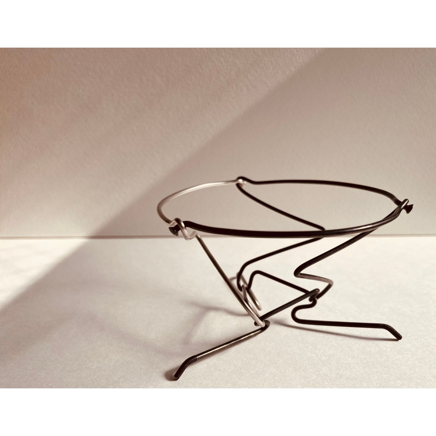 山のコーヒードリッパー雪渓　（1杯用） 山コーヒーギア アウトドアドリッパー ULコーヒー 登山 コーヒーセット 軽量抽出ギア コーヒー道具 ミニマル 組み立て式ドリッパー