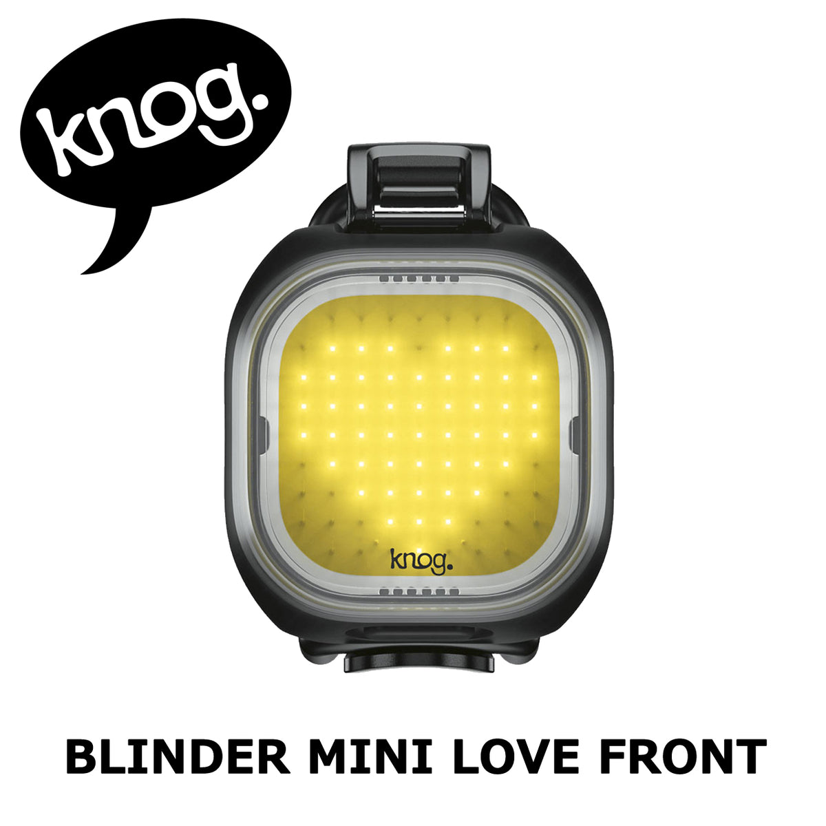 Knog BLINDER MINI LOVE FRONT USB充電式フロントライト
