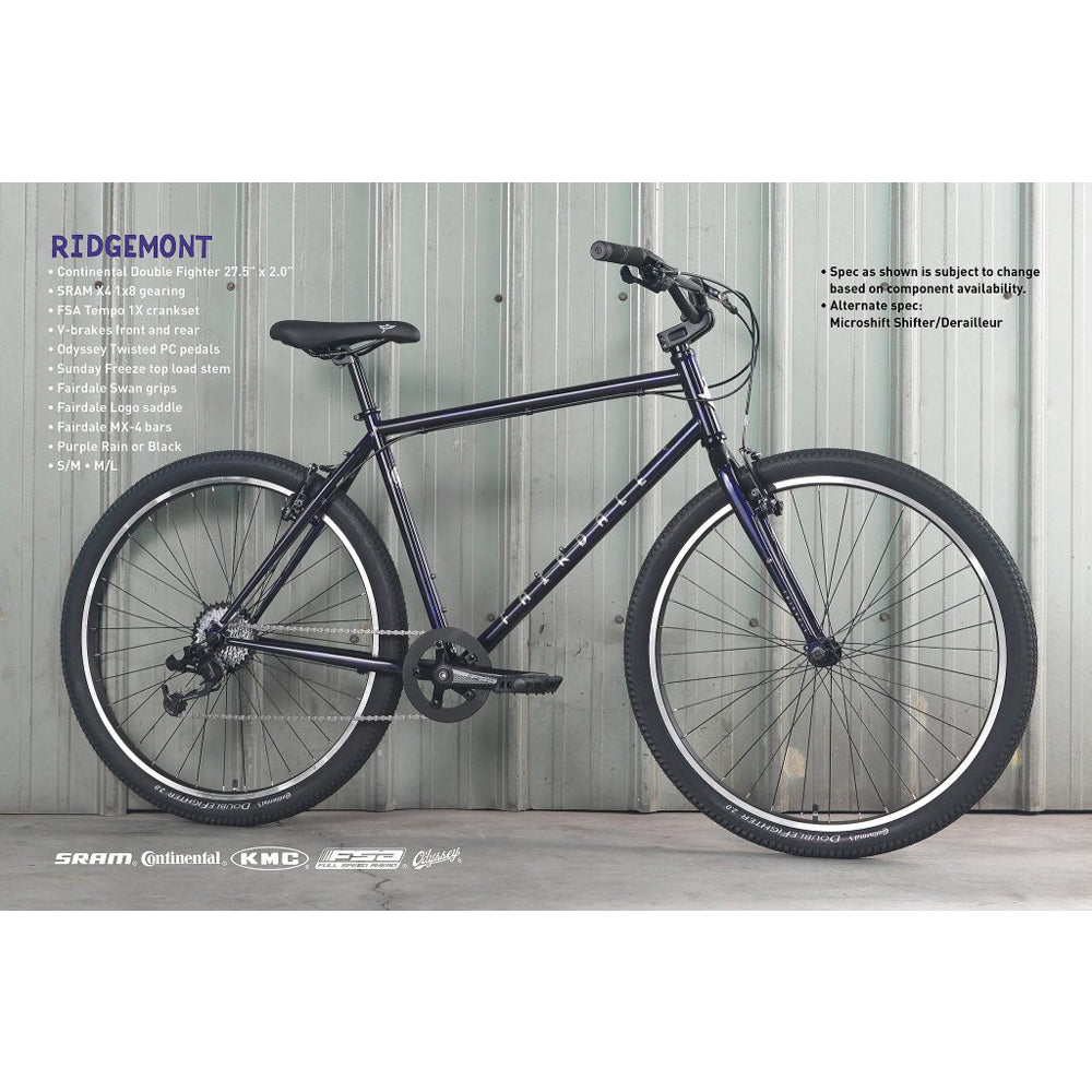 FAIRDALE / RIDGEMONT（SRAM X4） – 京都の自転車屋 CYCLE SHOP