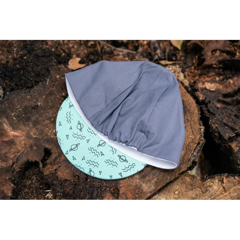 campout 2023 cycling cap (lavender/black)