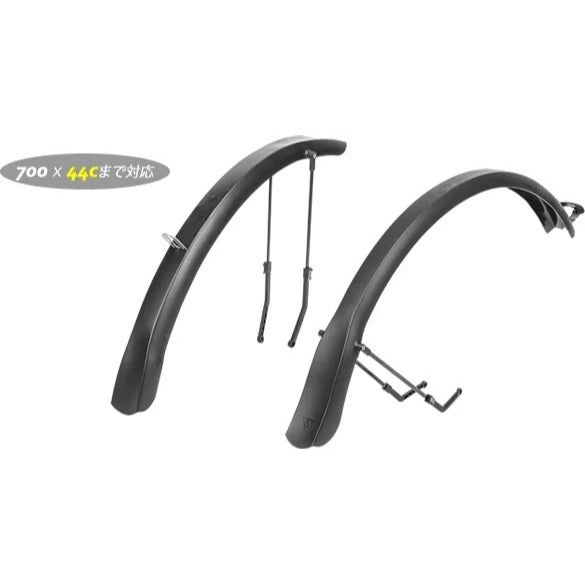TOPEAK DeFender TX Set 700×44C対応 前後フェンダーセット