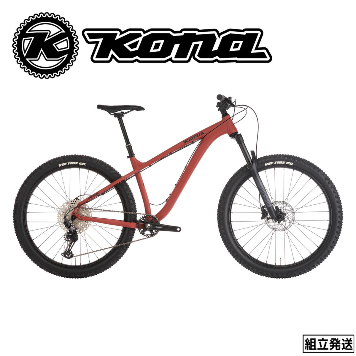 KONA BIG HONZO DL 2026年モデル セミファットハードテイルMTB Matte Bloodstone