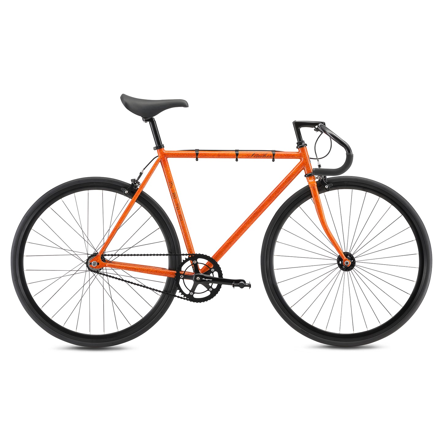 【2026年モデル】FEATHER FUJI フェザー シングルスピード クロモリバイク SUGINOクランク ピストバイク ストリートバイク