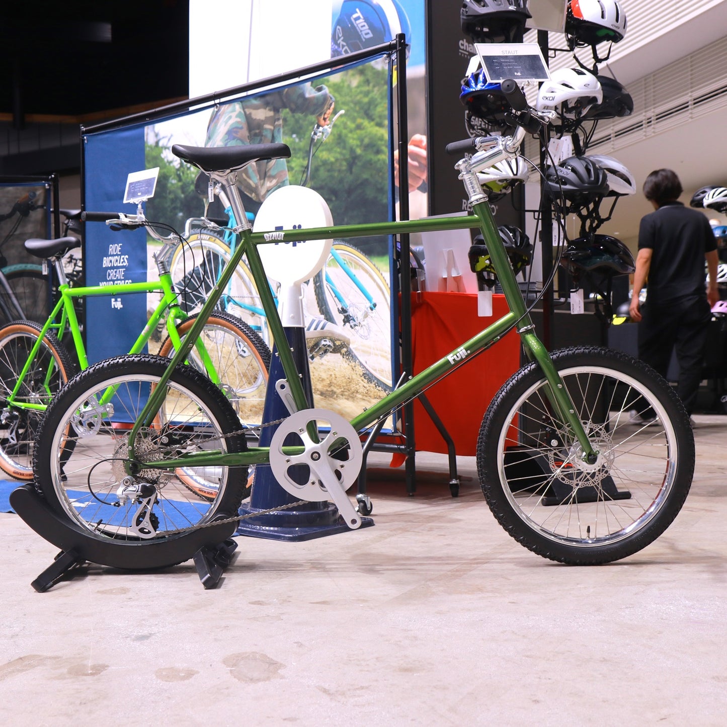 【2026年モデル】STAUT FUJI スタウト ミニベロ アドベンチャーバイク グラベルミニベロ クロモリフレーム バイクパッキング