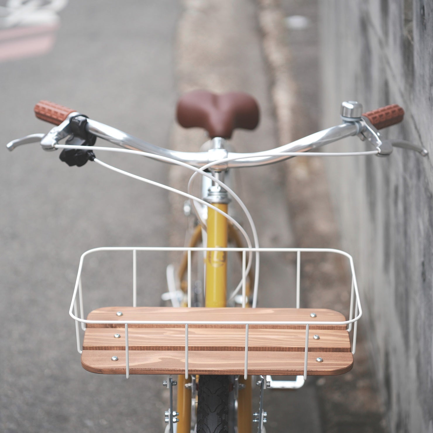 SHOWA INDUSTRIES｜advans+f wood wire basket WRB -フロント