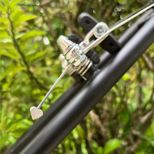 CABLE END HEART ワイヤーキャップ ハート型ケーブルエンド 自転車用エンドキャップ ネジ固定式エンドキャップ バイクカスタムパーツ インドネシアブランド
