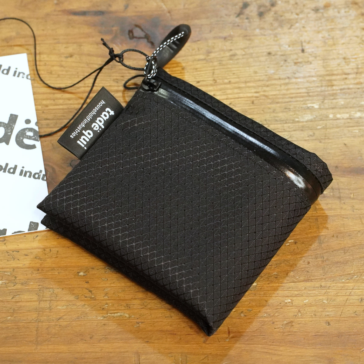 tade qui Riders wallet CORDURA®︎ × SPECTRA®︎ 210D サイクリスト向けウォレット