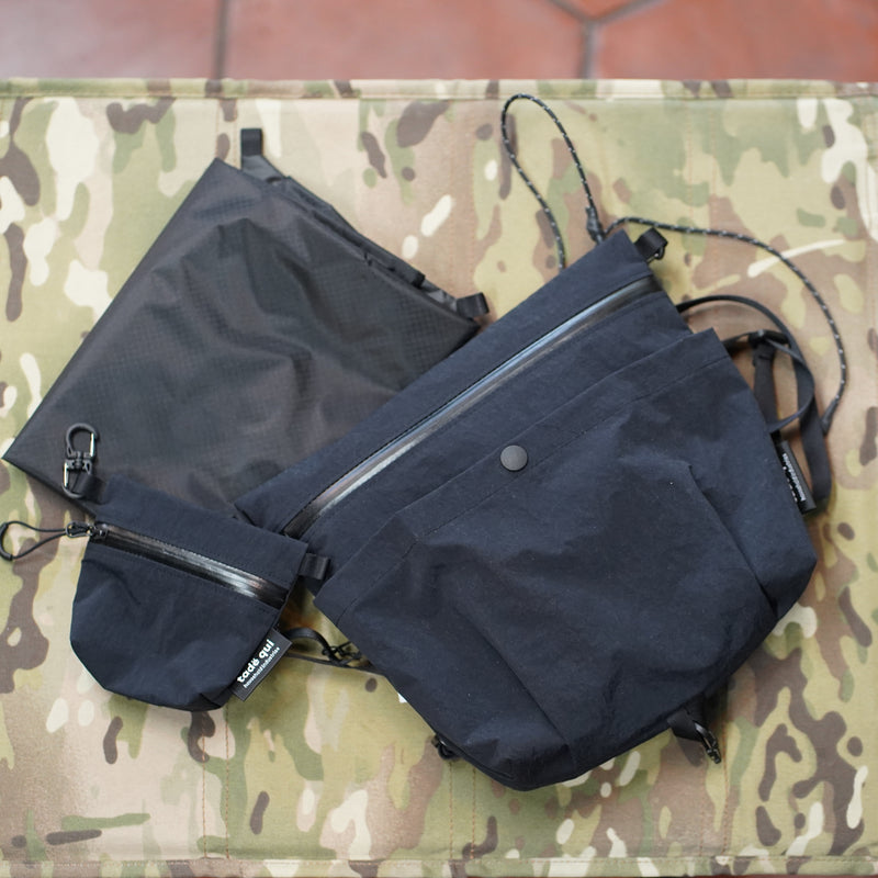 tade qui sacoche × SACOCHE KONBU®︎ × CORDURA® Ripstop 2WAYサコッシュ