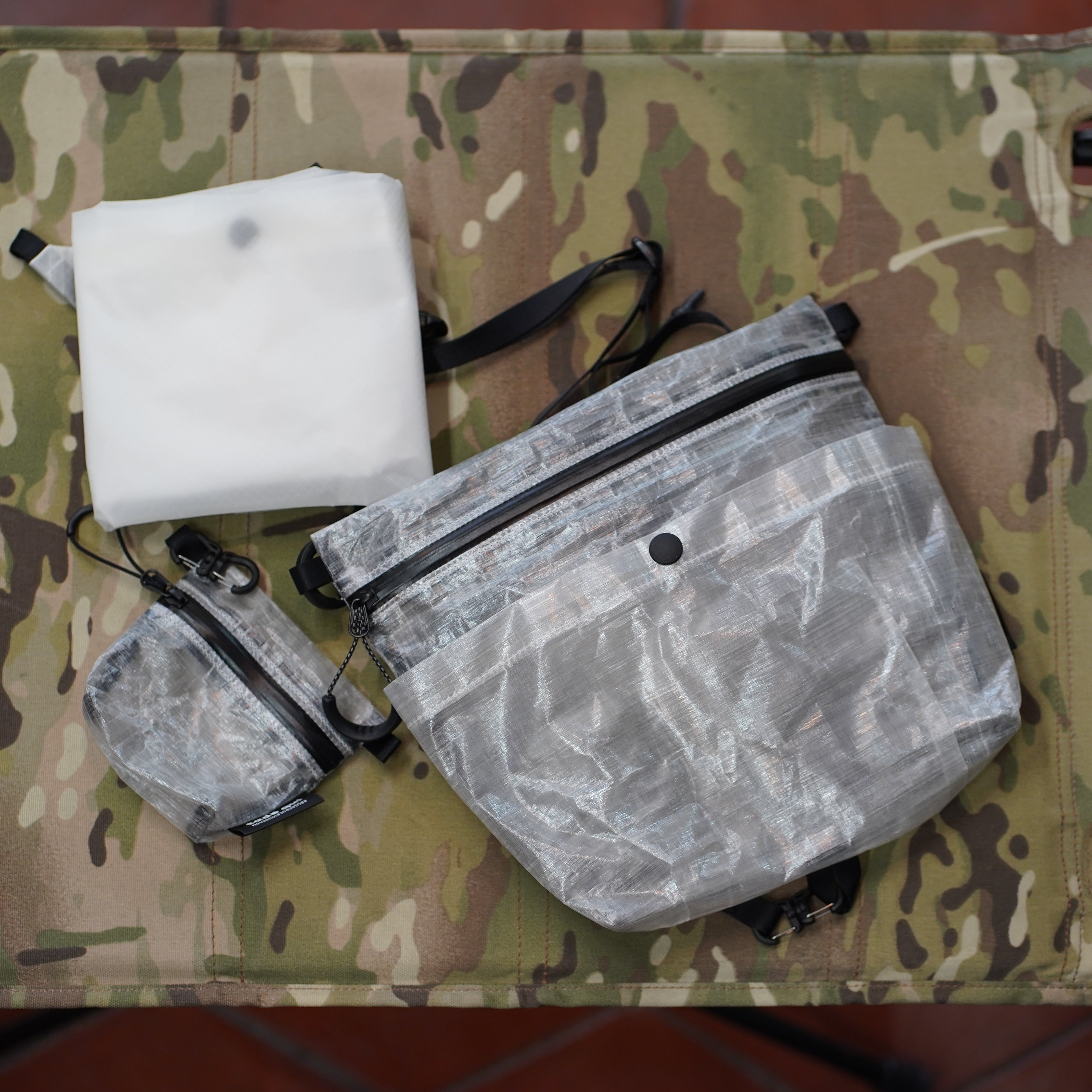 tade qui sacoche × SACOCHE Dyneema 1.43oz｜軽さと拡張性を備えた