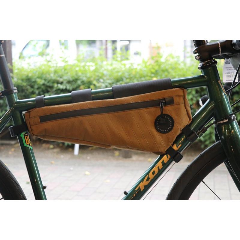 FAIRWEATHER / frame bag half X-PAC – 京都の自転車屋 CYCLE SHOP