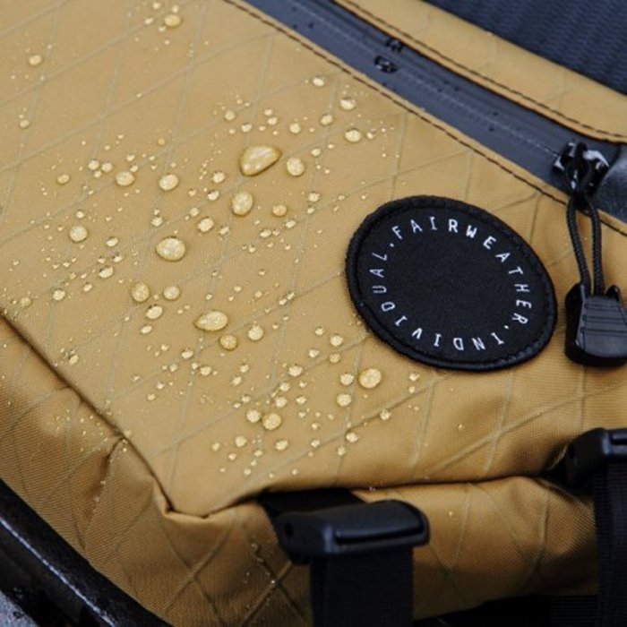 FAIRWEATHER frame bag half X-PAC｜ボトルと併用しやすい3Lフレーム