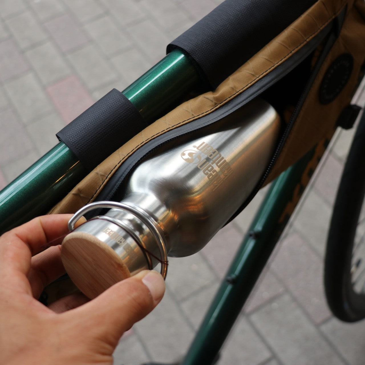 FAIRWEATHER / frame bag half X-PAC – 京都の自転車屋 CYCLE SHOP