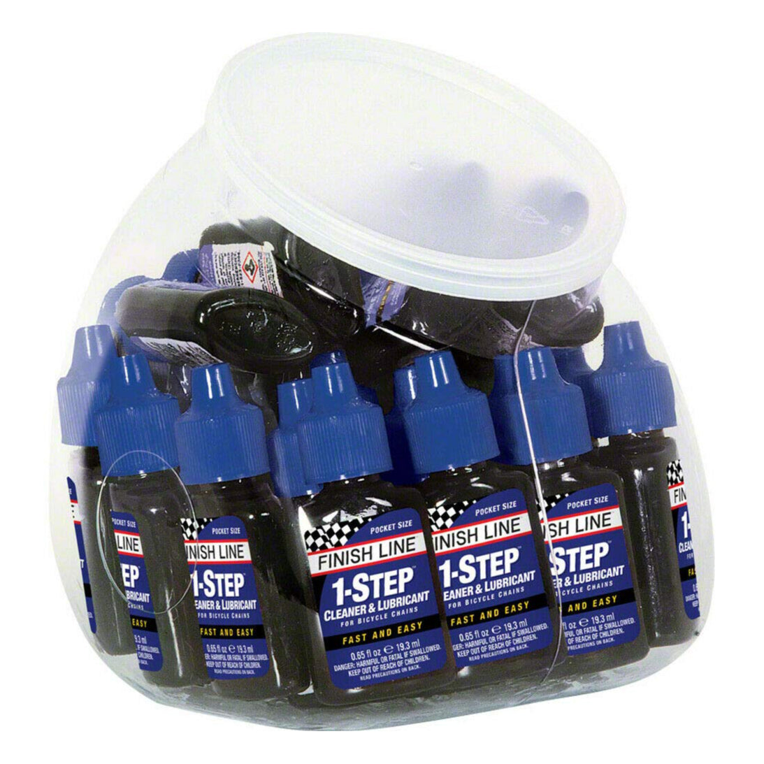 1-Step Cleaner & Lubricant（19ml） FINISH LINE フィニッシュライン チェーンルブ クリーナー＆ルブリカント ドライルブ 自転車メンテナンス チェーンオイル