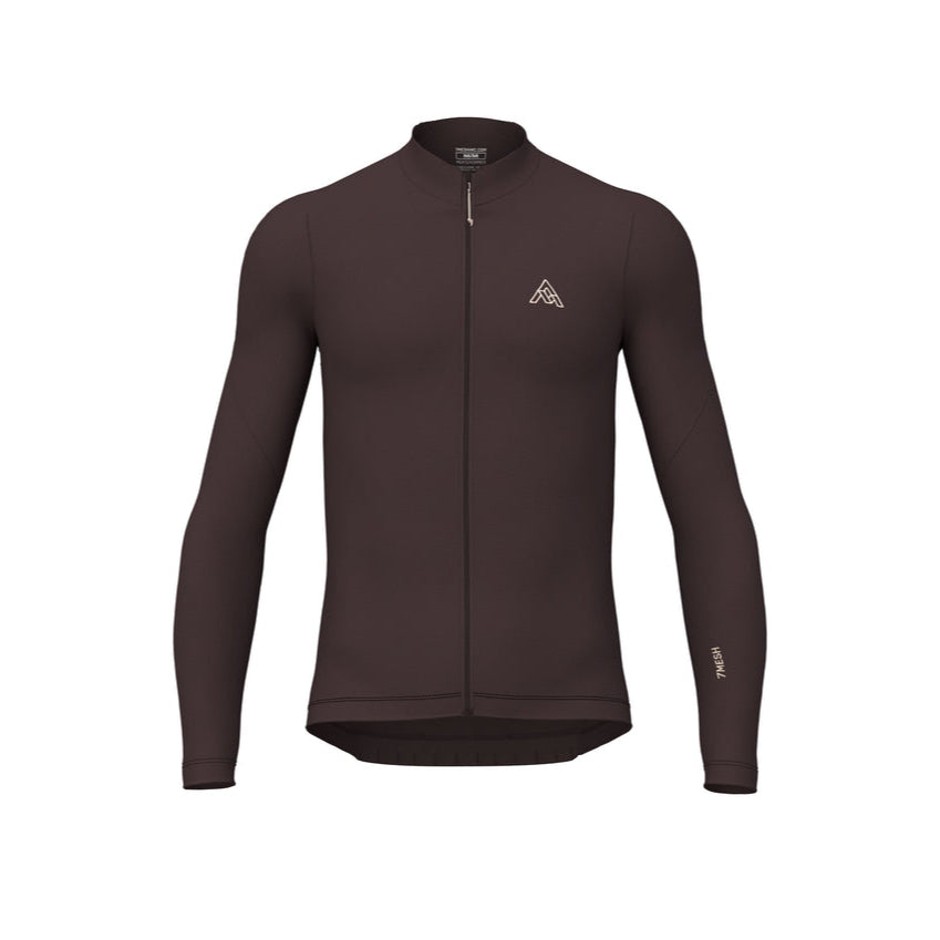 ASHLU MERINO JERSEY LS MEN'S 7メッシュ サイクルウェア サイクルジャージ ロングスウィーブ
