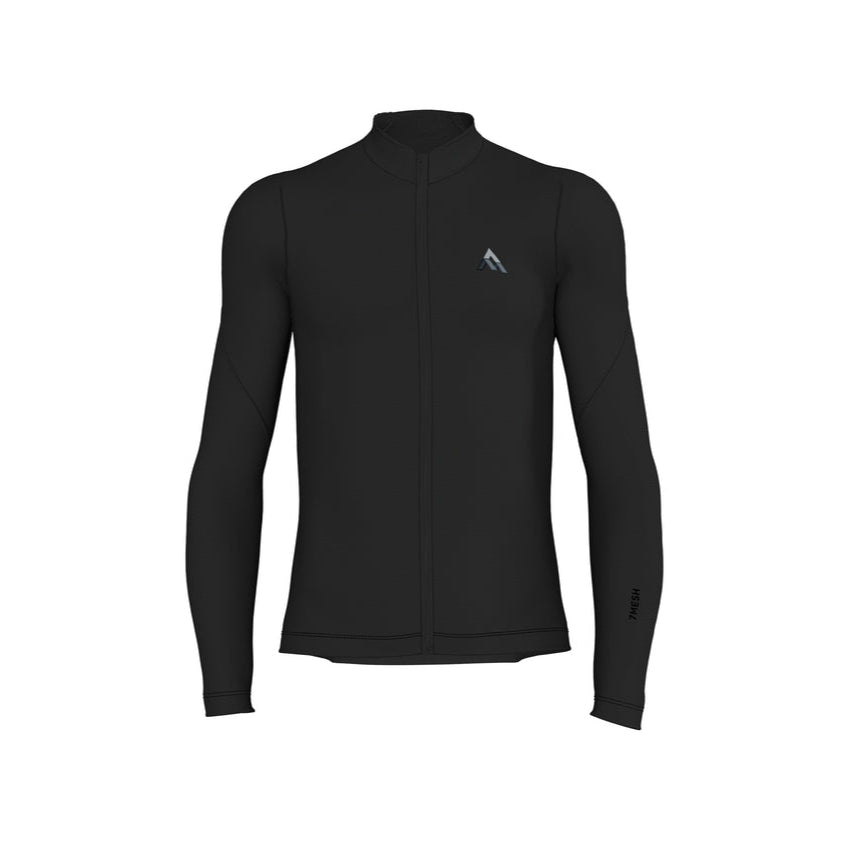 ASHLU MERINO JERSEY LS MEN'S 7メッシュ サイクルウェア サイクルジャージ ロングスウィーブ