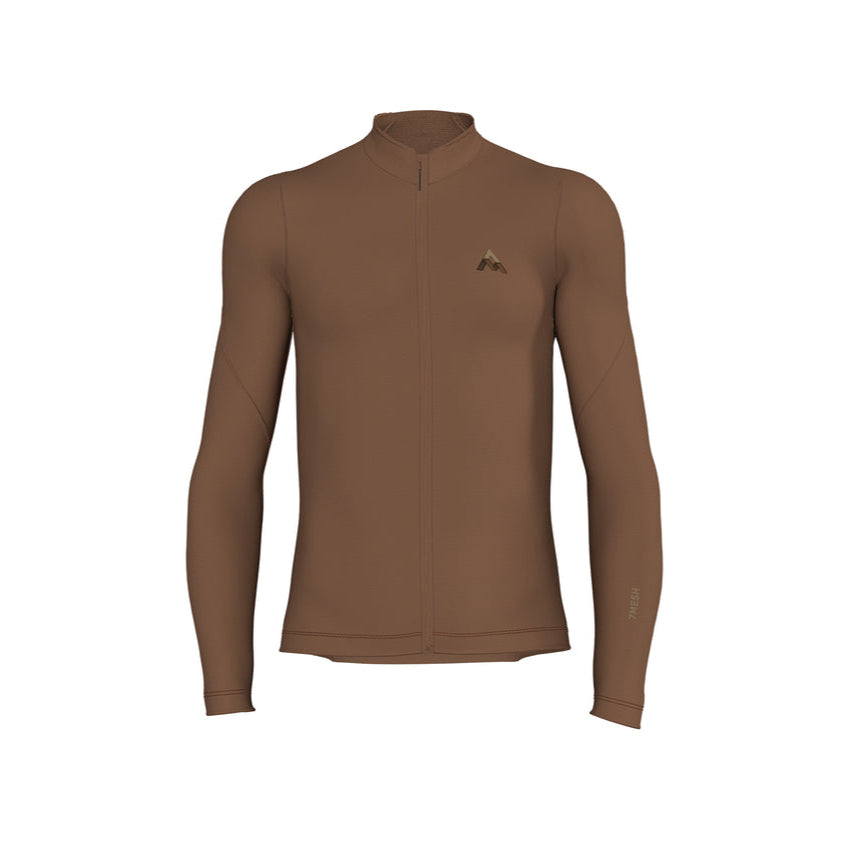 ASHLU MERINO JERSEY LS MEN'S 7メッシュ サイクルウェア サイクルジャージ ロングスウィーブ