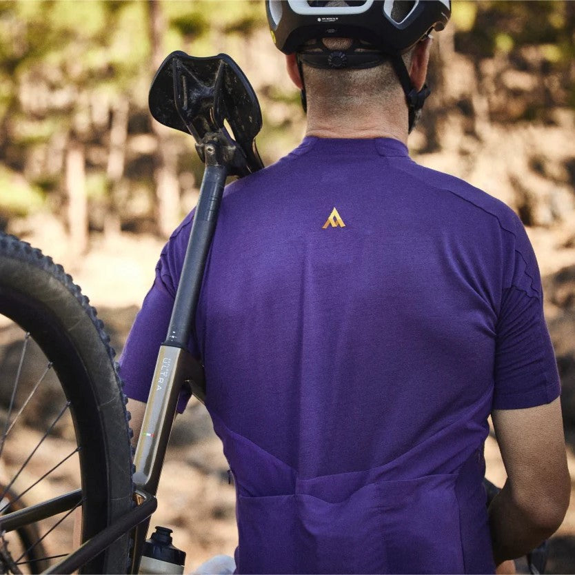 ASHLU MERINO JERSEY SS MEN'S 7メッシュ サイクルジャージ サイクルウェア