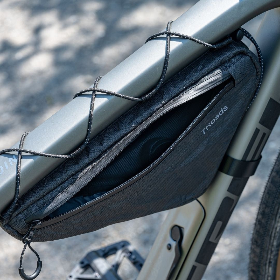 FRAME BAG MINI ULTRA ULフレームバッグ トップチューブバッグ 軽量 Ultra200x バッグ バイクパッキング フレーム下 ダイニーマ 自転車バッグ 7R bags フレームバッグ コンパクトバイクバッグ