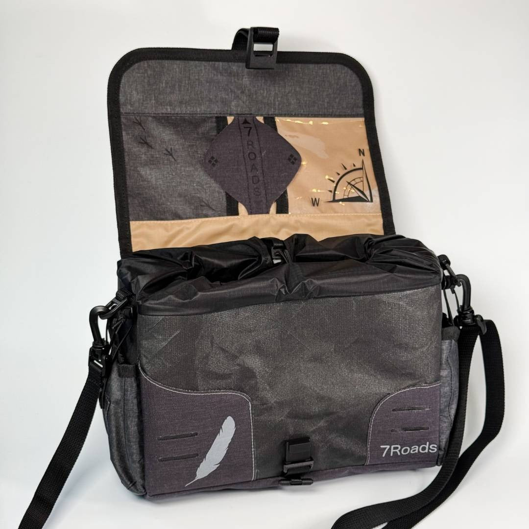 OCT Rando ULTRA - Handlebar bag ULハンドルバーバッグ 7R バッグ ハンドル Ultra200x 自転車バッグ ショルダー兼用バイクバッグ バイクパッキング 軽量ギア ハンドルバーバッグ グラベル OCT Rando ULTRA レビュー