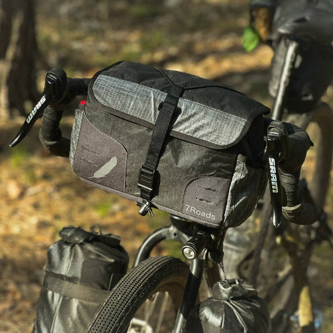 OCT Rando ULTRA - Handlebar bag ULハンドルバーバッグ 7R バッグ ハンドル Ultra200x 自転車バッグ ショルダー兼用バイクバッグ バイクパッキング 軽量ギア ハンドルバーバッグ グラベル OCT Rando ULTRA レビュー