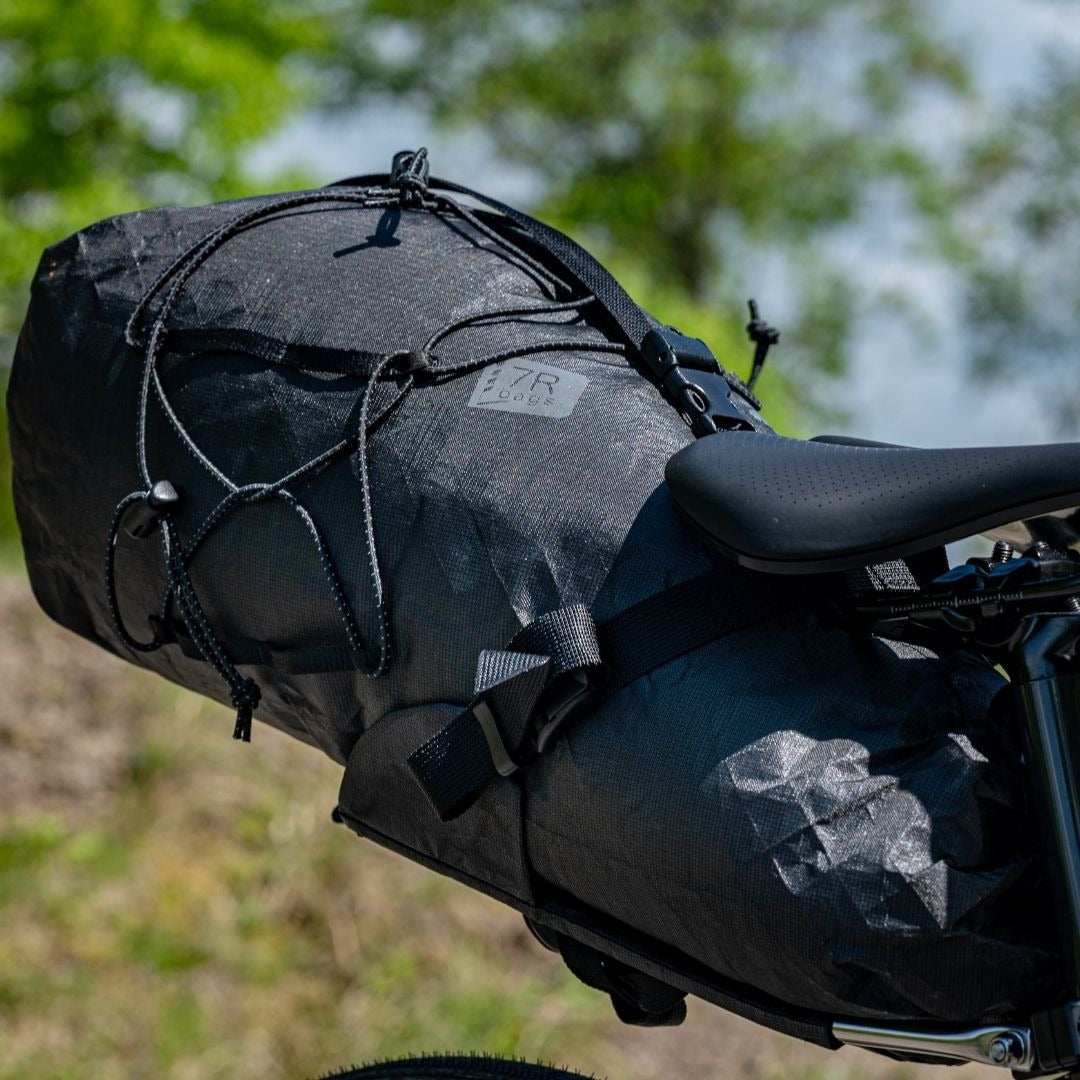 SEAT PACK ULTRA - saddle bag 7R bags バイクパッキング シートバッグ Ultra200x 完全防水 シートパック ULバイクパッキング ワンタッチ脱着 バッグ Gravel bikepacking bag