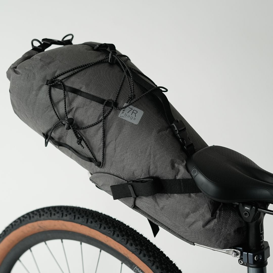 SEAT PACK ULTRA - saddle bag 7R bags バイクパッキング シートバッグ Ultra200x 完全防水 シートパック ULバイクパッキング ワンタッチ脱着 バッグ Gravel bikepacking bag