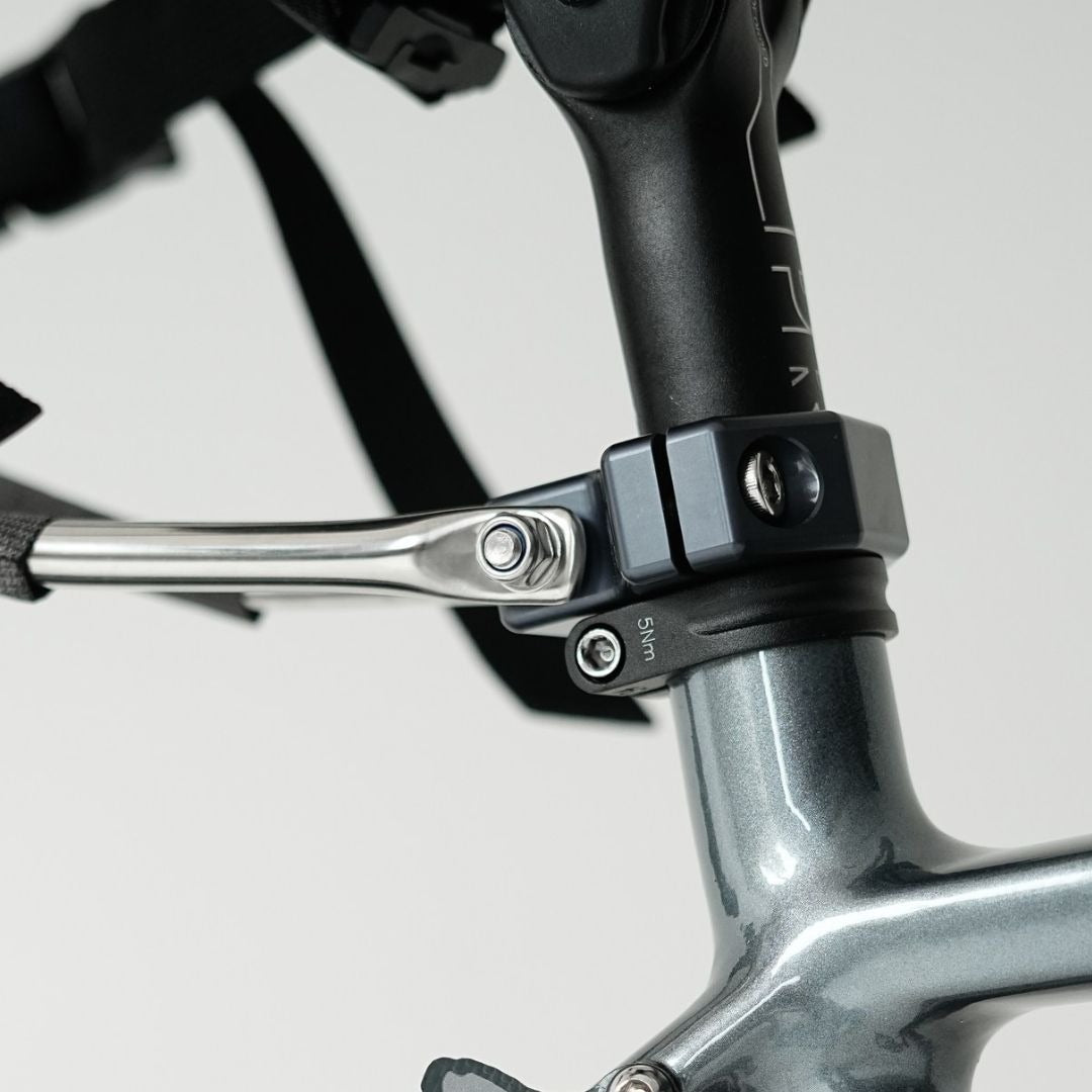 Seat Clamp 7R bags シートクランプ アルミ バイクパッキング クランプ Mini Rack 専用 シートポスト 27.2 30.9 31.6 グラベルバイク パーツ UL bikepacking parts