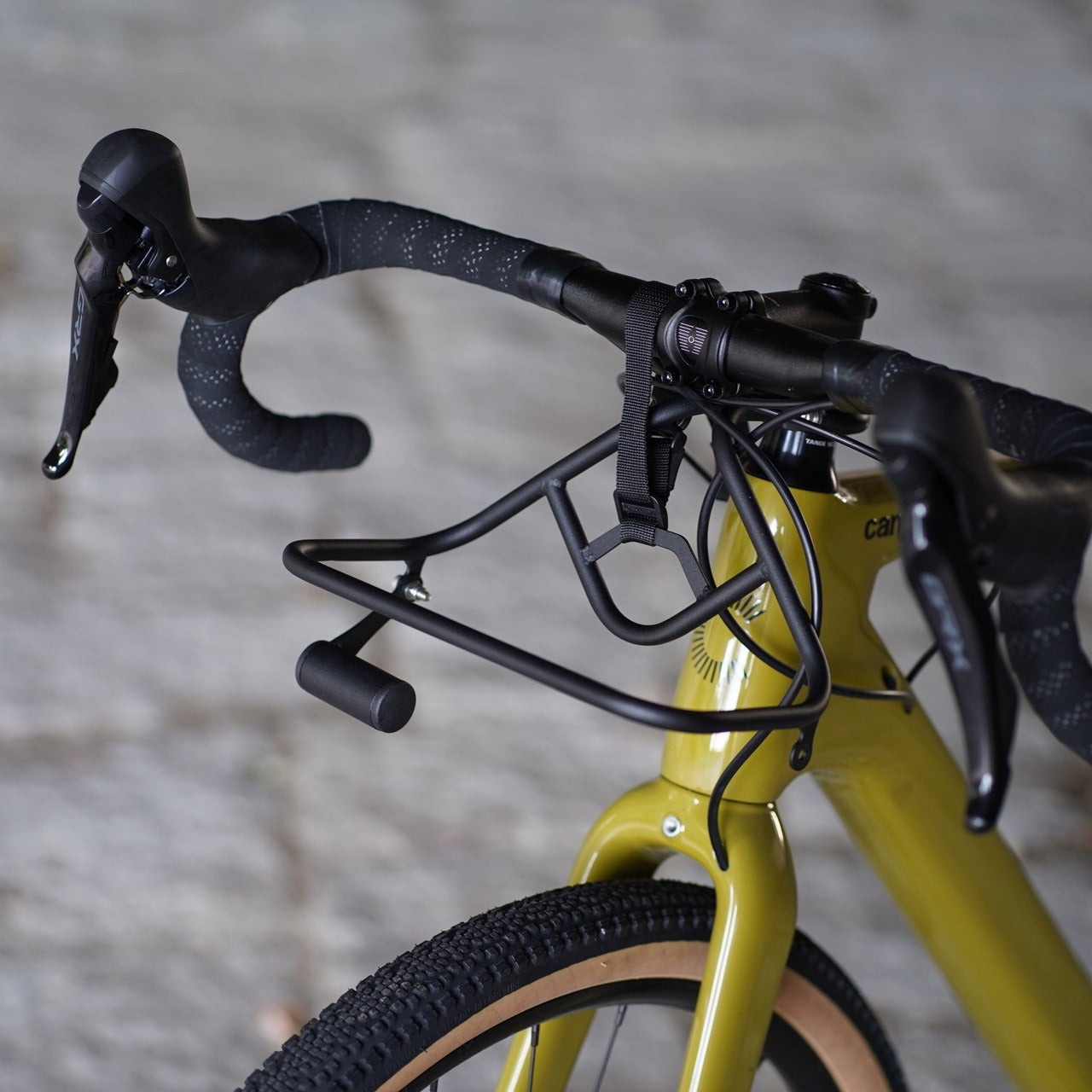 The Nest steerer rack バイクラック フロントラック フロントキャリア ハンドルバーバッグ サポーター ラック バイクパッキング フロントラック 軽量