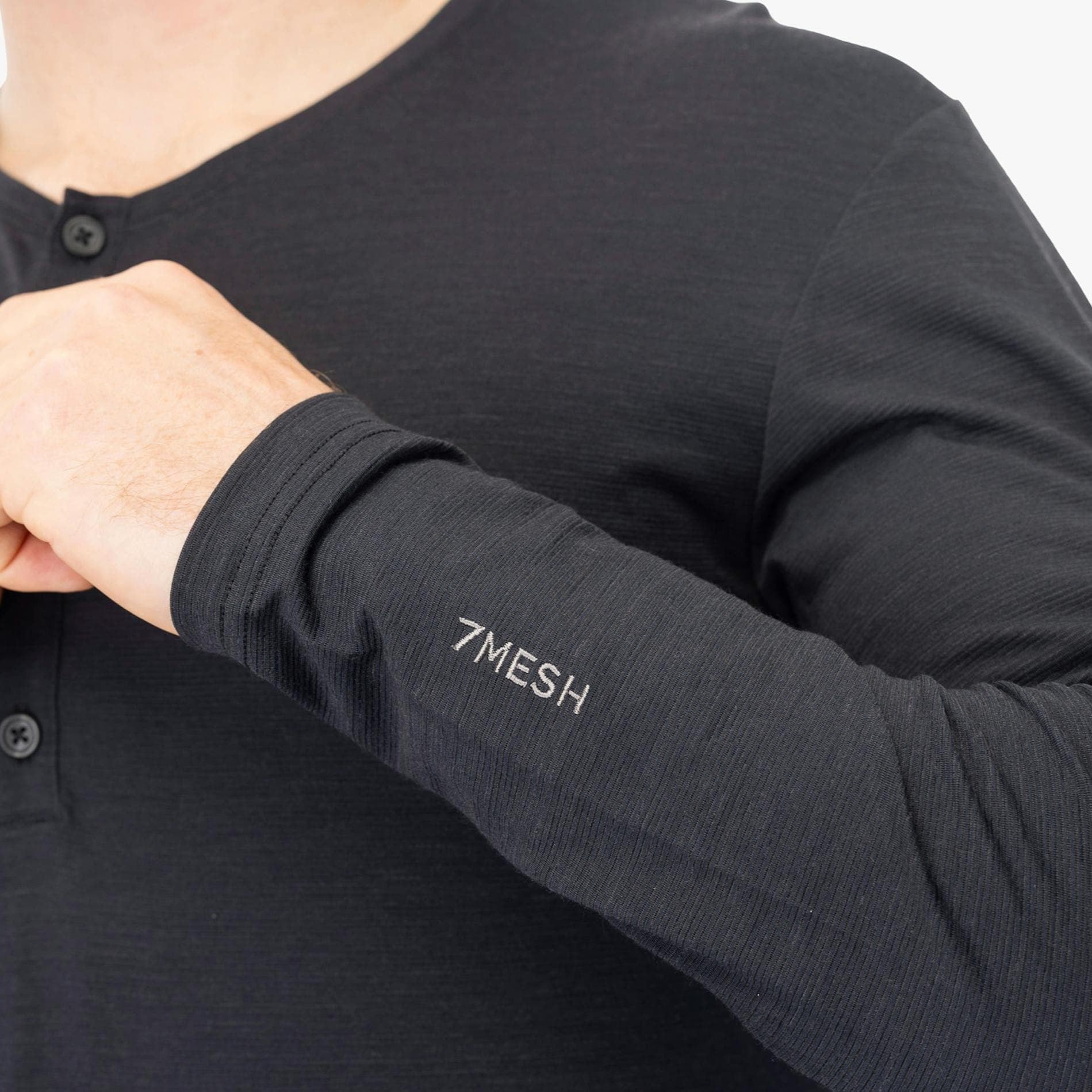 7MESH DESPERADO HENLY LS MEN'S｜メリノ混で一年中快適に使えるロング