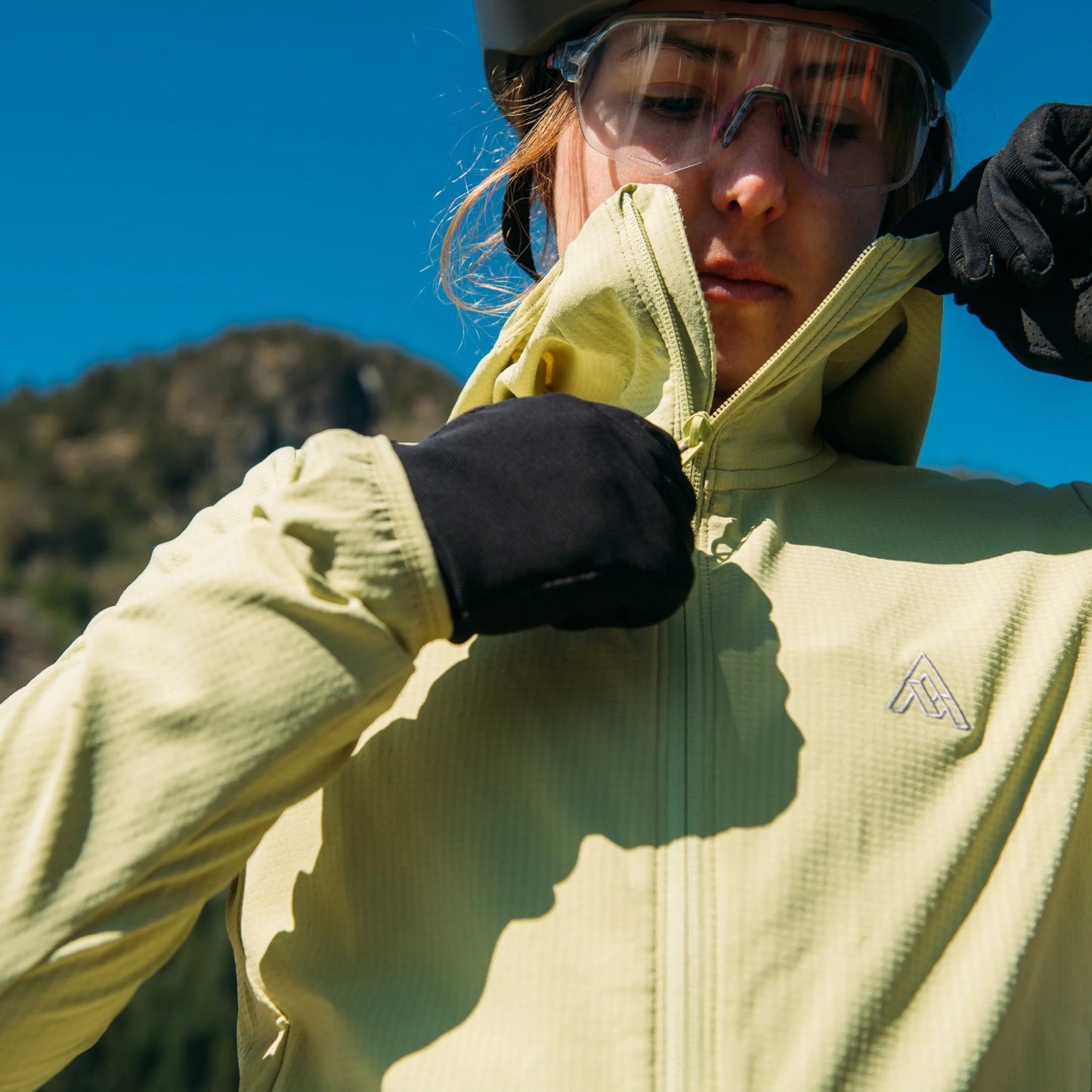 SPRUCE HOODY WOMEN'S 7メッシュ ウィンドブレーカー サイクリング レディース