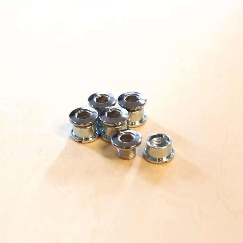GROWN SINGLE 5 PIN シングルギヤ用チェーンリング固定ボルト CP仕上げ